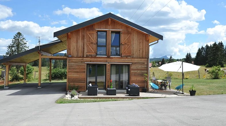 chalet cœur de la station de métabief