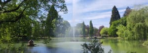 Le parc de lons le saunier dans le jura